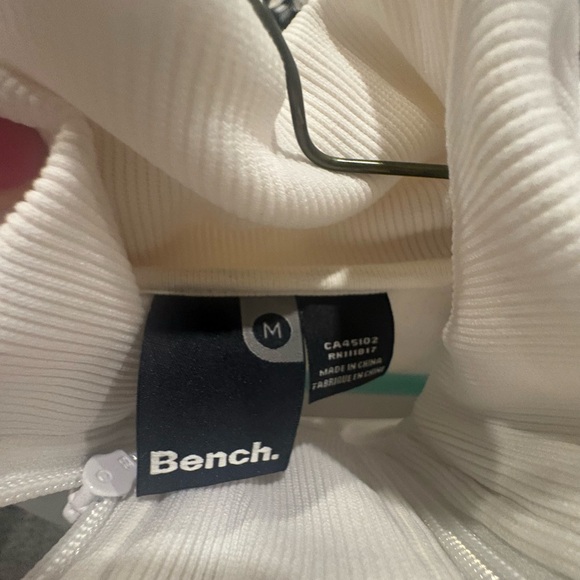 Bench Ivory Ribbed Hoodie - Picture 3 of 3